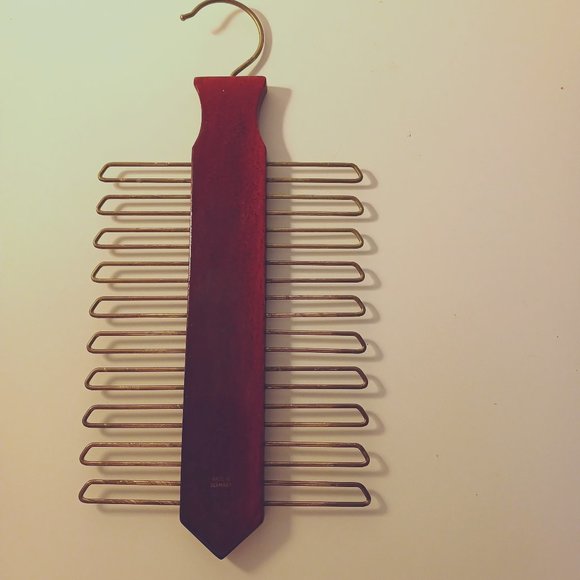 Tie Rack Wooden Made in Germany - Picture 1 of 9